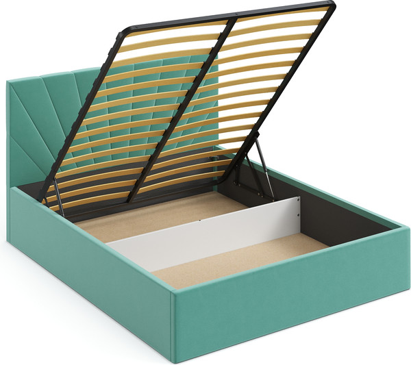 Изображение товара Двуспальная кровать Mio Tesoro Шайн 180x200 (Velutto 71)