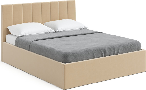 Изображение товара Двуспальная кровать Mio Tesoro Стенли 140x200 (Velutto 59)