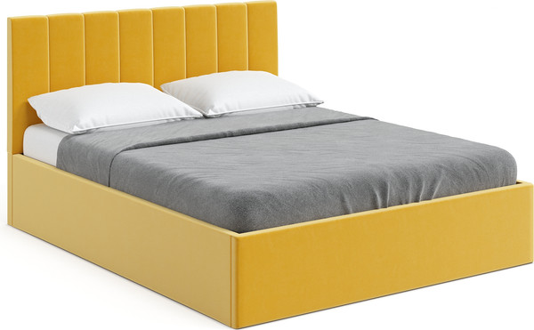 Изображение товара Двуспальная кровать Mio Tesoro Стенли 160x200 (Velutto 56)