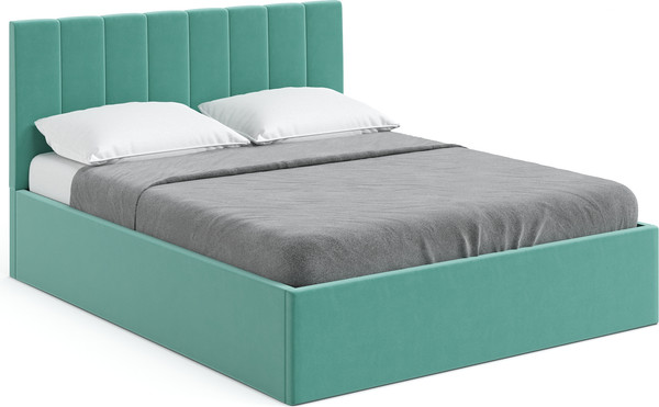 Изображение товара Двуспальная кровать Mio Tesoro Стенли 160x200 (Velutto 71)