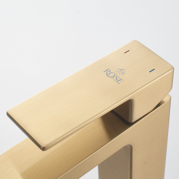 Изображение товара Смеситель Rose R1801G-1 (золотой сатин)