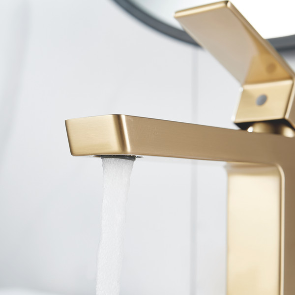 Изображение товара Смеситель Rose R1801G-1 (золотой сатин)