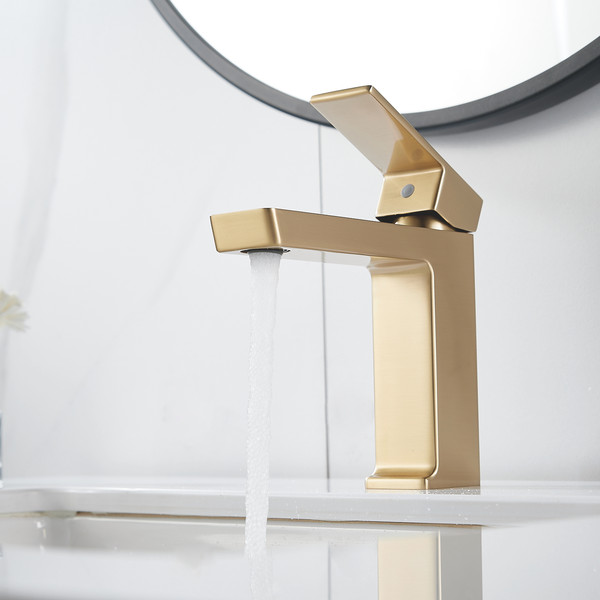 Изображение товара Смеситель Rose R1801G-1 (золотой сатин)