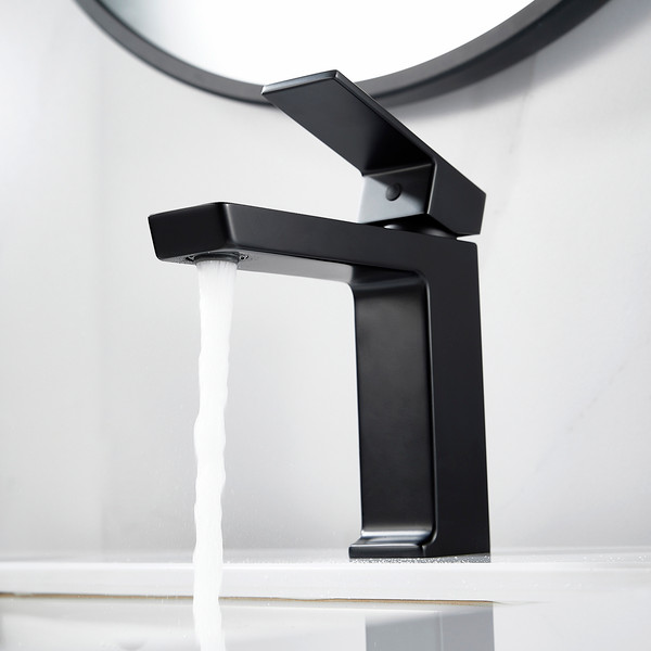 Изображение товара Смеситель Rose R1801H-1 (черный)