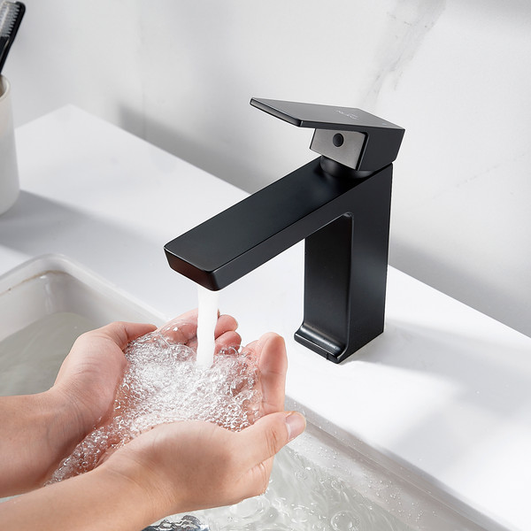 Изображение товара Смеситель Rose R1801H-1 (черный)