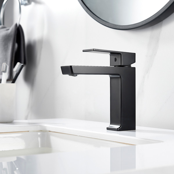 Изображение товара Смеситель Rose R1801H-1 (черный)