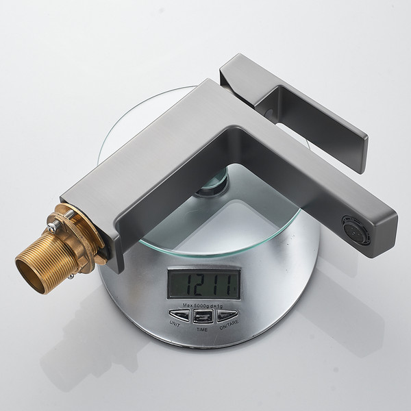 Изображение товара Смеситель Rose R1801T-1 (оружейная сталь)