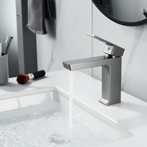 Изображение товара Смеситель Rose R1801T-1 (оружейная сталь)