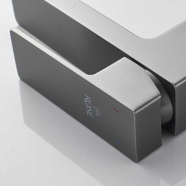 Изображение товара Смеситель Rose R1801T-1 (оружейная сталь)