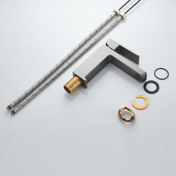 Изображение товара Смеситель Rose R1801T-1 (оружейная сталь)