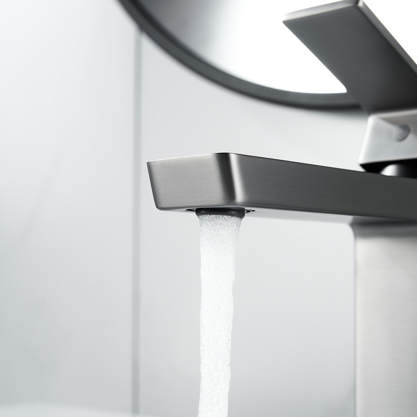 Изображение товара Смеситель Rose R1801T-1 (оружейная сталь)