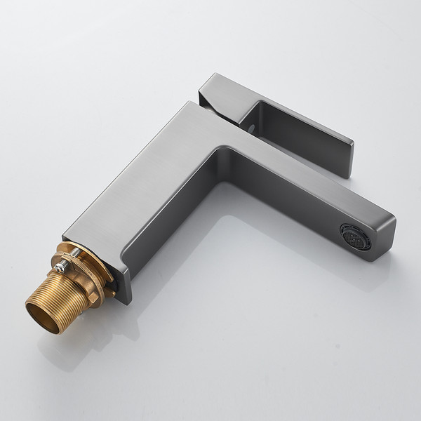 Изображение товара Смеситель Rose R1801T-1 (оружейная сталь)