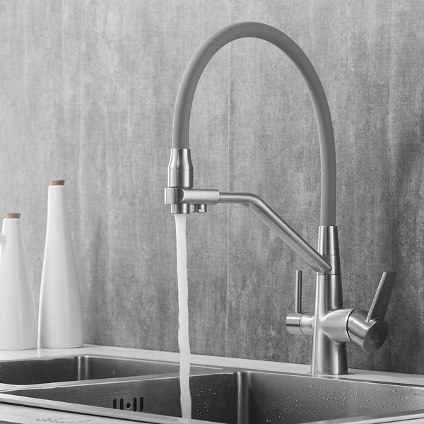 Изображение товара Смеситель Rose R558L (сатин)