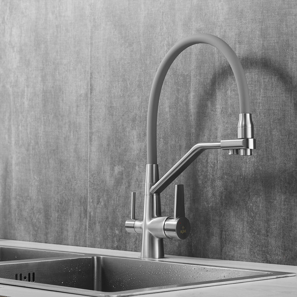 Изображение товара Смеситель Rose R558L (сатин)