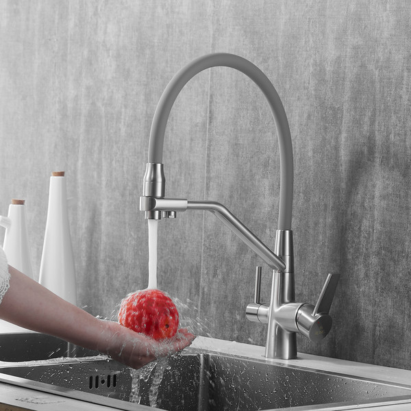 Изображение товара Смеситель Rose R558L (сатин)