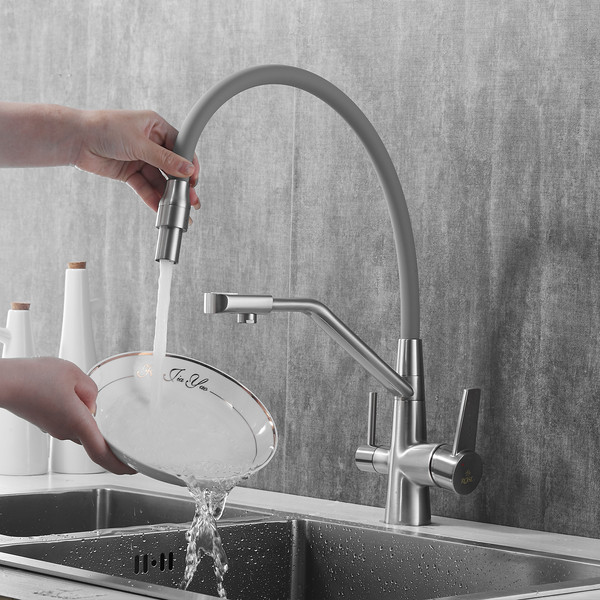 Изображение товара Смеситель Rose R558L (сатин)