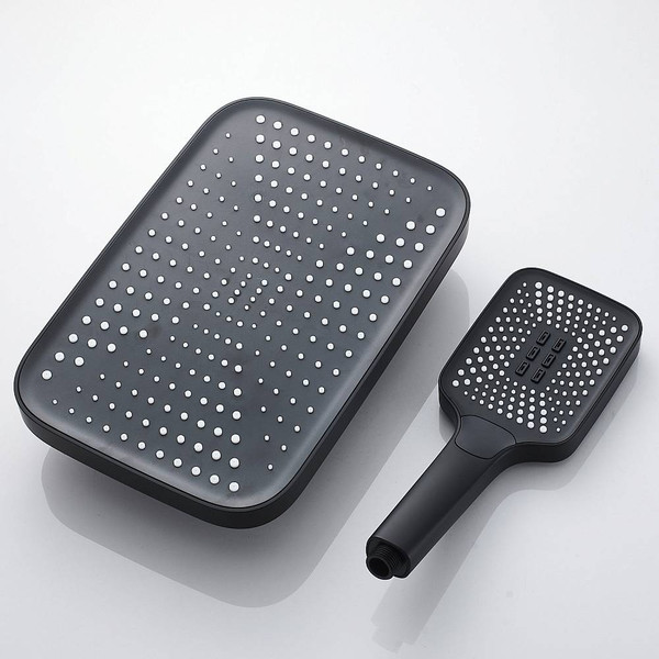 Изображение товара Душевая система со смесителем Rose R1836H (черный)