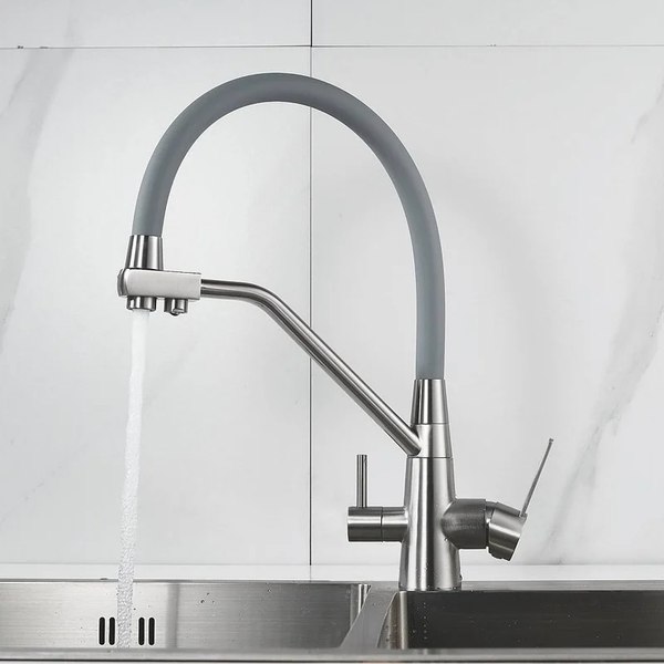 Изображение товара Смеситель Shevanik S968L (сатин)