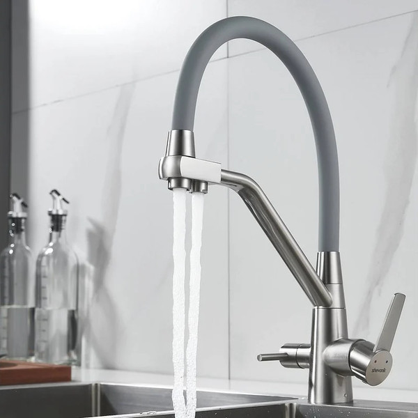 Изображение товара Смеситель Shevanik S968L (сатин)