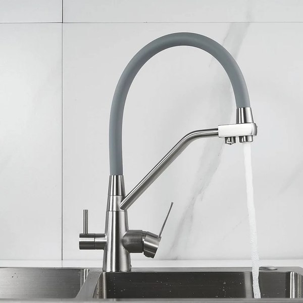 Изображение товара Смеситель Shevanik S968L (сатин)