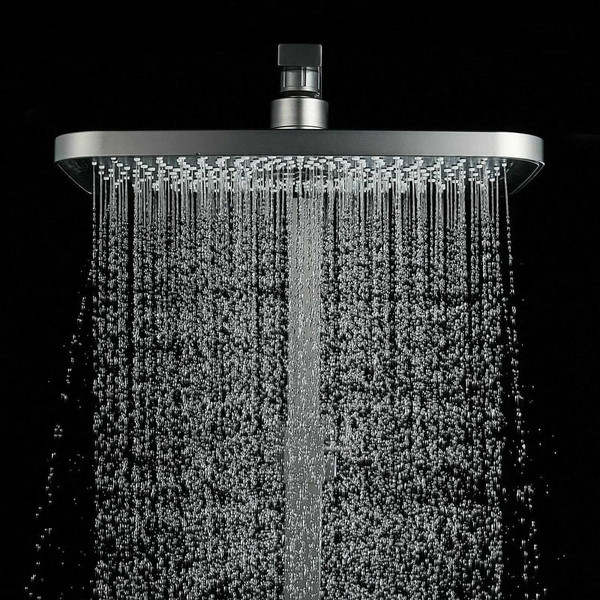 Изображение товара Душевая система со смесителем Shevanik S7036T (оружейная сталь)
