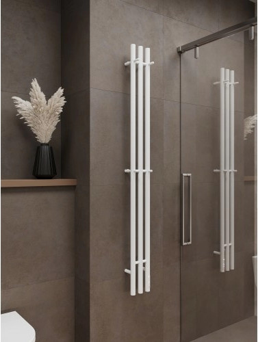 Изображение товара Полотенцесушитель электрический Terminus Стойка Tres Круг 1600 (белый)