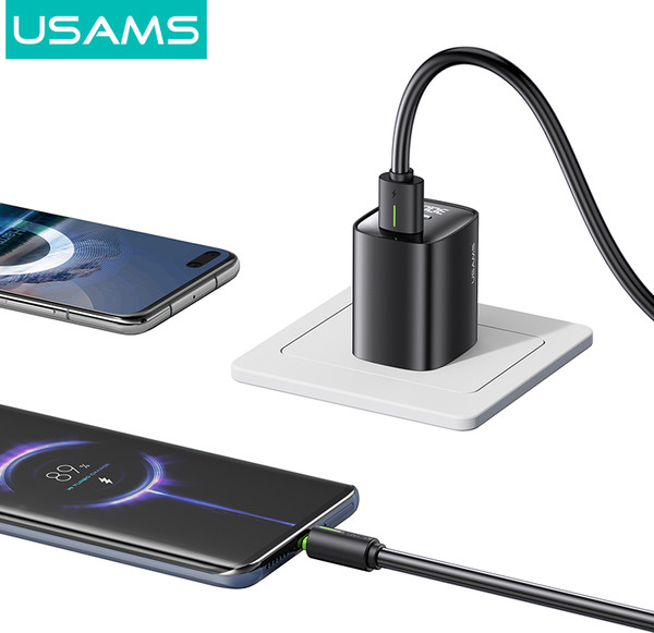 Изображение товара Кабель Usams YR Series SJ732 Type-C (1м, белый)