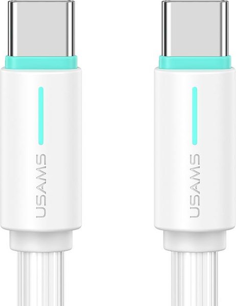 Изображение товара Кабель Usams YR Series SJ734 Type-C-Type-C (1м, белый)