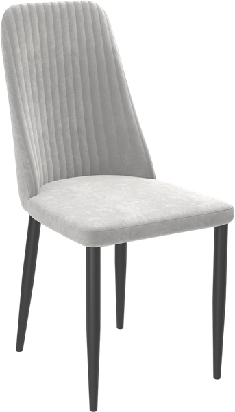 Изображение товара Стул Listvig Лотус R (серый Brendy Monsoon 22/черный)