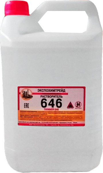 Изображение товара Растворитель Экспохимтрейд 646 ТУ  (5л)