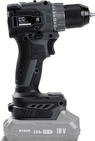 Изображение товара Аккумуляторная дрель-шуруповерт Ставр 18V UNI-M SDD 18BL