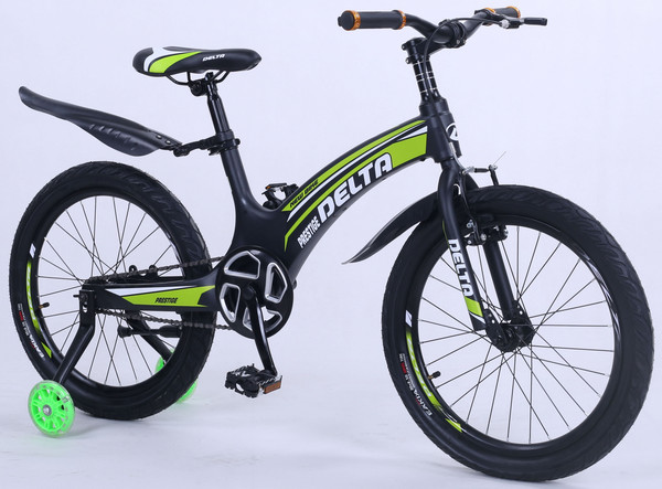 Изображение товара Детский велосипед DeltA Prestige 20/2012 (зеленый, разобранный, в коробке)