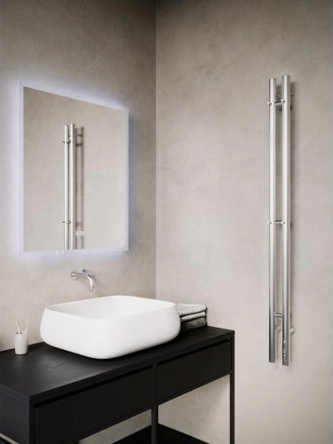 Изображение товара Полотенцесушитель электрический Terminus Стойка Duo Круг 1200