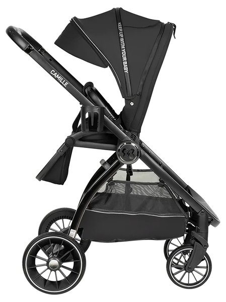 Изображение товара Детская универсальная коляска Farfello Camille Comfort 2 в 1 / CMC (черный)