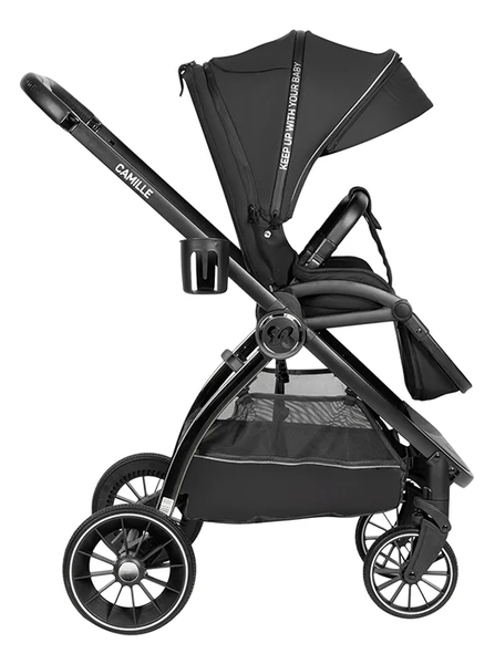 Изображение товара Детская универсальная коляска Farfello Camille Comfort 2 в 1 / CMC (черный)