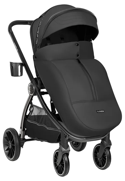 Изображение товара Детская универсальная коляска Farfello Camille Comfort 2 в 1 / CMC (черный)