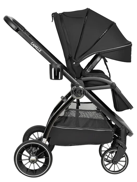 Изображение товара Детская универсальная коляска Farfello Camille Comfort 2 в 1 / CMC (черный)