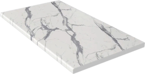 Изображение товара Кухонный гарнитур Интерлиния Мила Матте 3.0 А (дуб вотан/дуб вотан/белый гранит)