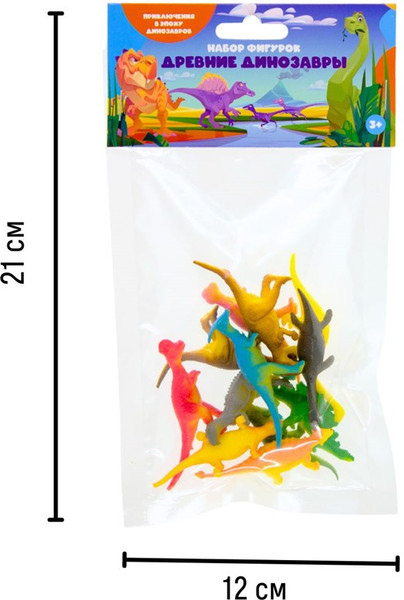 Изображение товара Набор фигурок игровых Bumbaram Древние динозавры / G-38