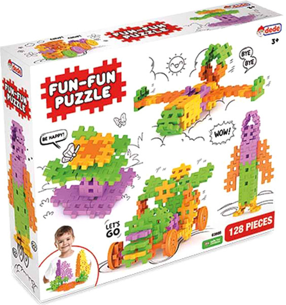 Изображение товара Конструктор Dede Fun-Fun-пазл / 03905