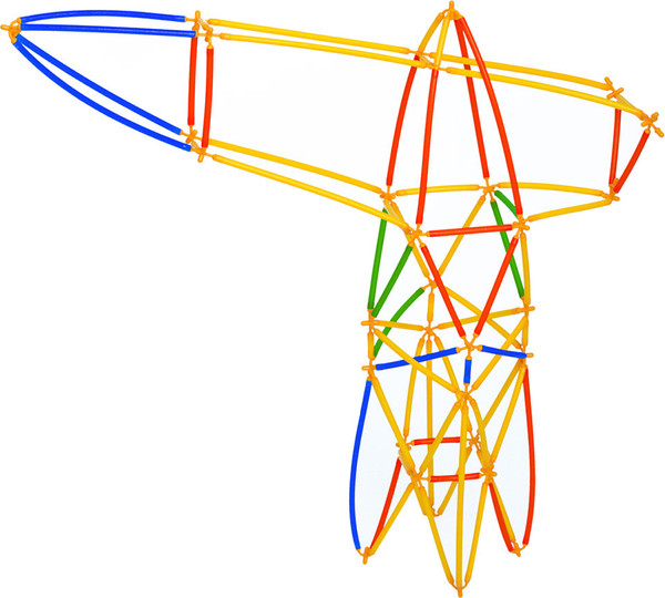 Изображение товара Конструктор Dede Bamboo-стики. Техника / 03679