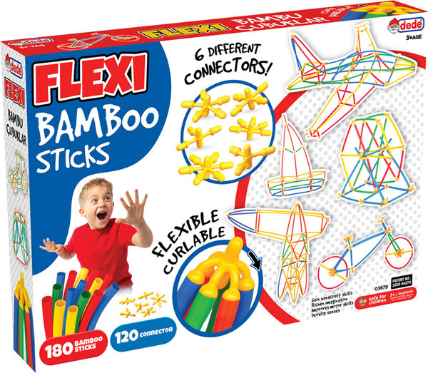 Изображение товара Конструктор Dede Bamboo-стики. Техника / 03679