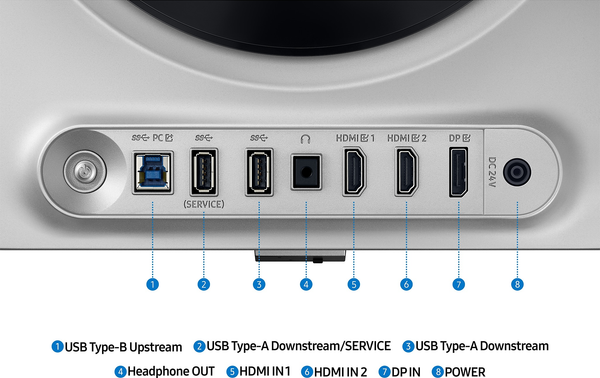 Изображение товара Монитор Samsung LS27DG612SIXCI