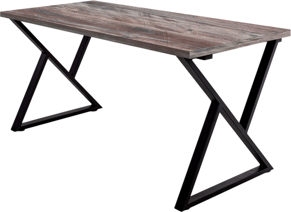Изображение товара Обеденный стол Millwood Дели Л 120x70x75 (сосна пасадена/металл черный)