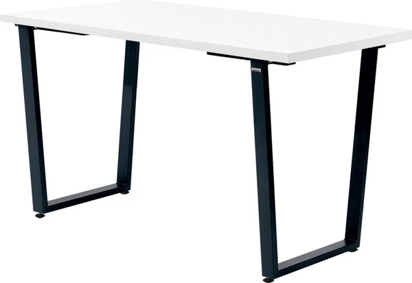 Изображение товара Обеденный стол Millwood Уэльс Л 120x70x75 (белый/металл черный)