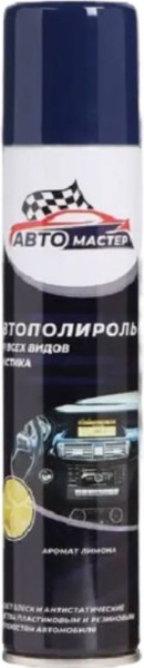 Изображение товара Полироль для салона авто Автомастер Лимон 45-178 (180мл)