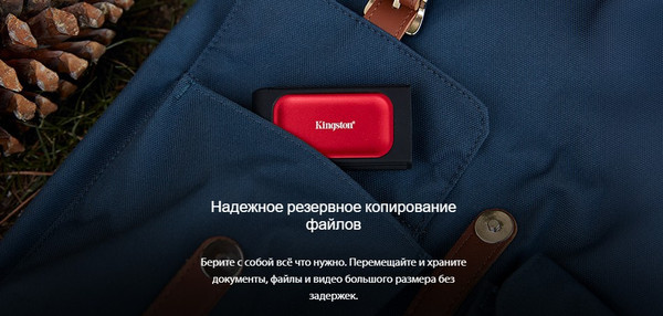 Изображение товара Внешний жесткий диск Kingston SXS1000R/2000G