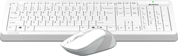 Изображение товара Комплект клавиатура и мышь A4Tech Fstyler FG1010S (белый/серый)