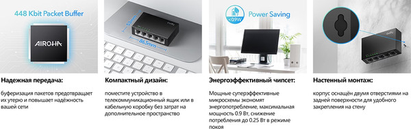 Изображение товара Коммутатор Cudy FS105