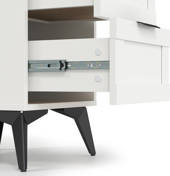 Изображение товара Прикроватная тумба Anrex Mone 2S (белый)